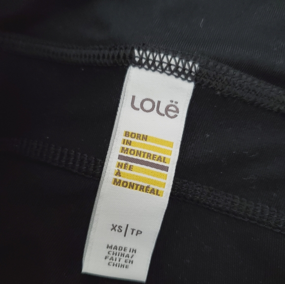 NWOT Lole Black Biker Short - Picture 4 of 6